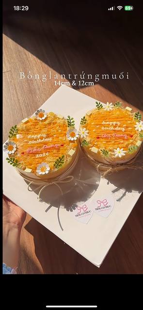 Bánh Bông Lan Trứng Muối 96